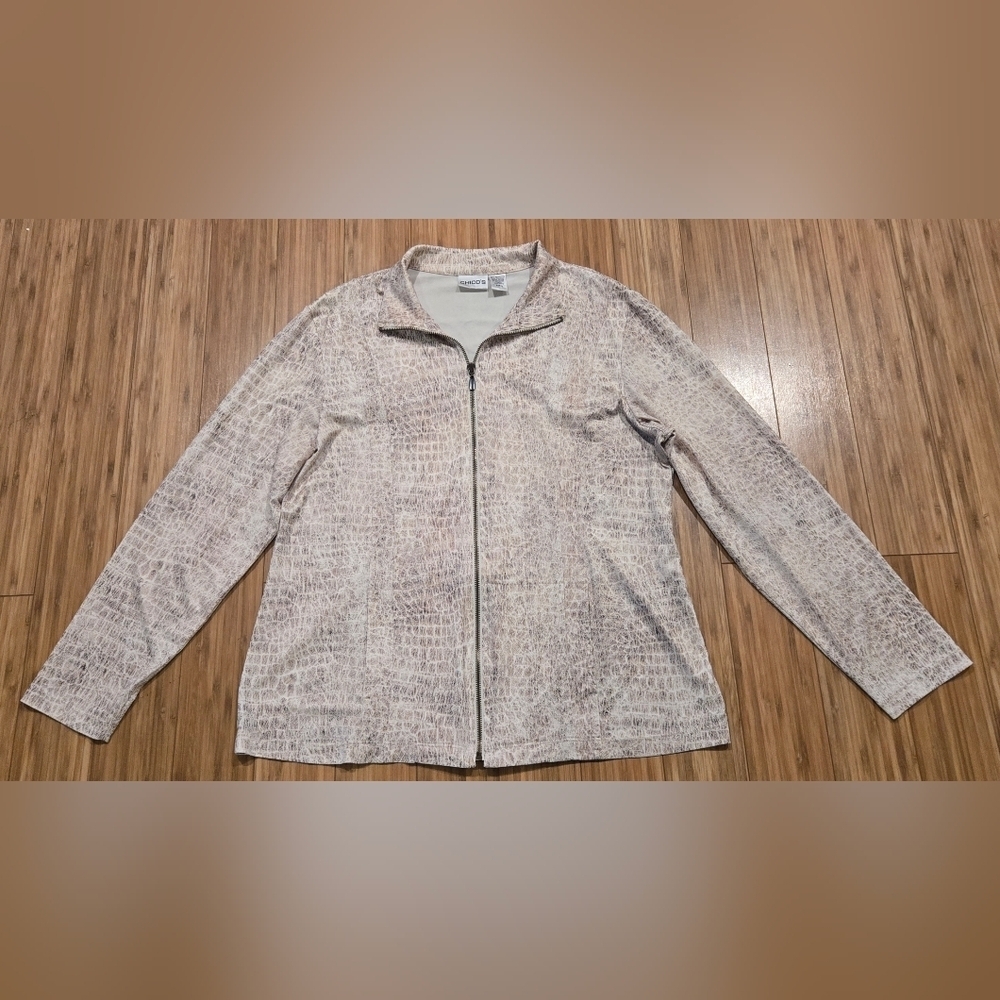 NWOT Chicos Zip Up Jacket